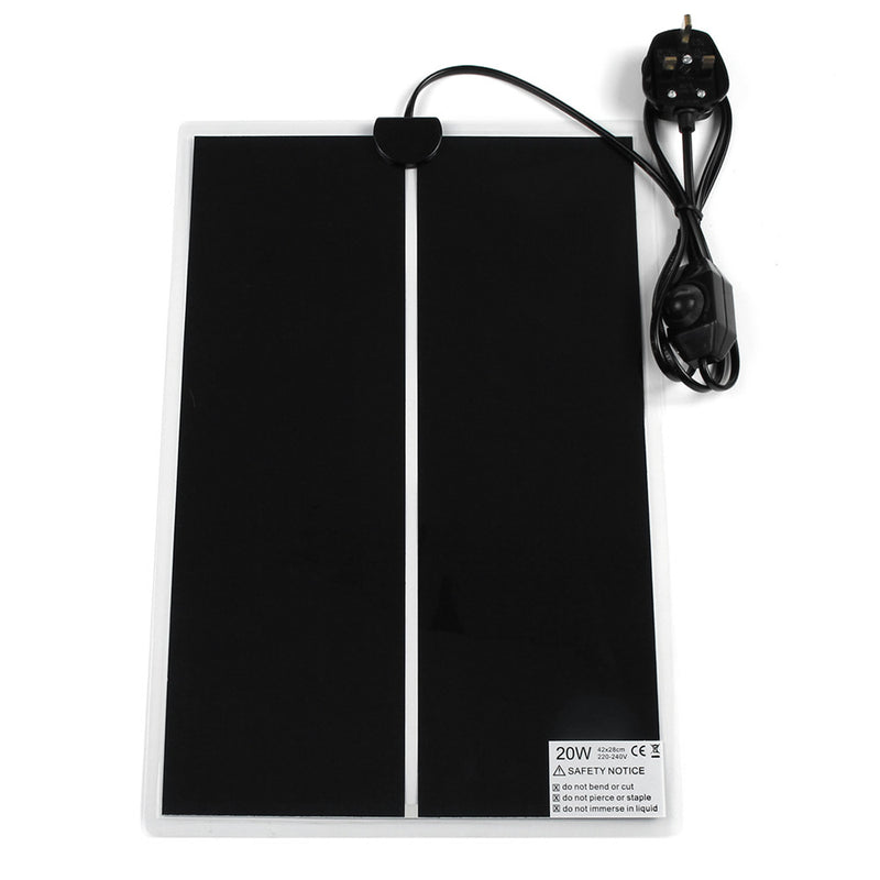 5W/7W/14W/20W Pet Snake Lizard Reptile Vivarium Heat Mat Heating Warm Heater Pad