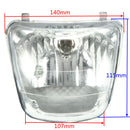 50cc 70cc 90cc 110cc Front Headlight Assembly For ATV QUAD SUNL COOLSTER TAOTAO