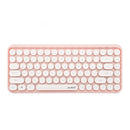 Ajazz 308i bluetooth 3.0 Wireless Gaming Office Keyboard 84 Keys Classic Round Keys