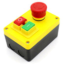 KEDU KJD17D-2 16A 220V Electromagnetic Emergency Safety Pushbutton Touch Switch