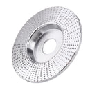 Drillpro 100x16/110x22mm Plane Wood Carving Disc Shaping Disc Tungsten Carbide Angle Grinding Wheel Sanding Carving Rotary Tool Abrasive Disc for Angle Grinder
