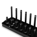 1/4 Inch Metric 28 Slot Socket Rack Storage Rail Tray Holder Shelf Organizer Machinery Parts