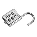 KCASA LK-21 6 Digit Push Button Combination Padlock Travel Suitcase Luggage Lock