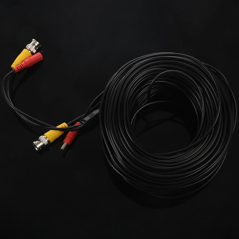 1*50m BNC Video Power Cable For CCTV Camera DVR Security System