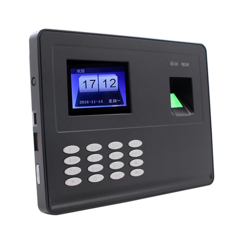 DOGNWEI F02 Intelligent Biometric Fingerprint Password Attendance Machine Employee Checking-in Recorder