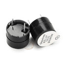 100pcs 12V Active Buzzer Electromagnetic SOT Plastic Sealed Tube Long Sound 12mmx9.5mm