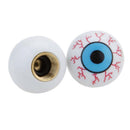 2pcs Smile Face Ball Tire Valve Caps Lids / Valve Caps / Wheel Valve /Tire