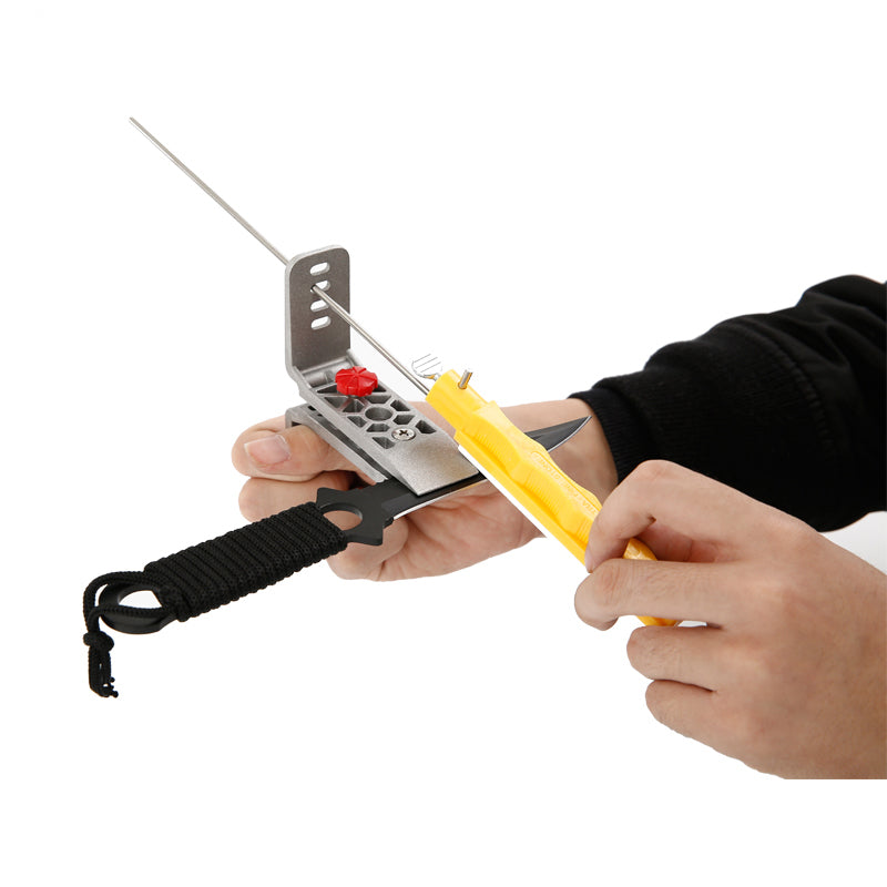 Kitchen Sharpener Set With 5pcs Sharpening Stone Edge Wicked Sharpener Sharpening System Fix Angle Sharpener Sharpen Stone