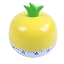Kitchen 60 Minutes Cooking Mechanical Timer Home Decoration (Yellow + Green