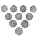 10Pcs Pipe Screen Filter Ball Combustion-supporting  Reticular Ball Replacement Tools Kit