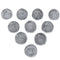 10Pcs Pipe Screen Filter Ball Combustion-supporting  Reticular Ball Replacement Tools Kit