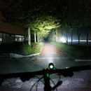 WOSAWE BCD-002 T6 1200LM 4Modes USB Rechargeable IPX-6 Waterproof Bike Front Light Bicycle Handlebar Lights Outdoor Riding Lights