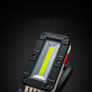 SUNREI V380 COB+LED LED Work Light USB Rechargeable EDC Flashlight 180 Folding Magnetic Tail Noctilucent
