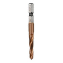 Drillpro HSS Co M35 Cobalt Combination Drill Tap Bit M3-M10 Deburr Countersink Drill Bit