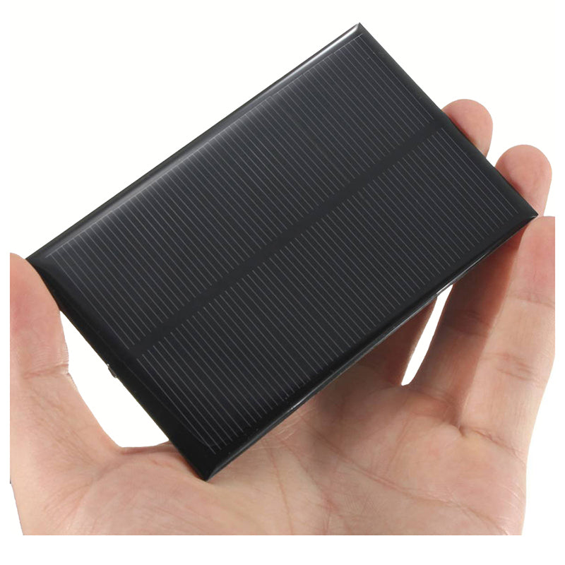 1.25W 5V 250MA Black solar panel J4R1