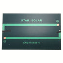 1.25W 5V 250MA Black solar panel J4R1