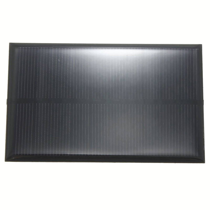 1.25W 5V 250MA Black solar panel J4R1
