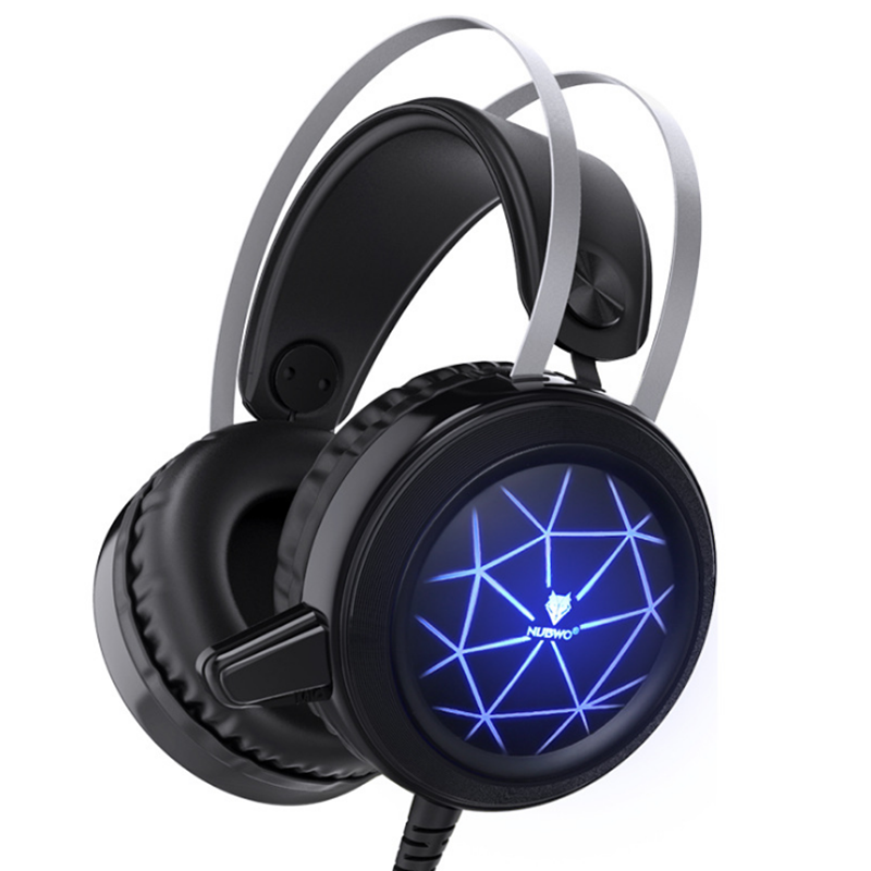 3.5mm + USB Wired Omnidirectional LED Backlight Headset USB Gaming Headphone for Computer Profession Gamer