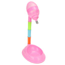 650ml Automatic Pet Bowl Dog Puppy Cat Feeder Water Food Dish Dispenser Drinker Fountain Stand Feeder