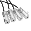 RGB LED Strip Light Filler Gap Decoration Neon Interior Floor Lamp Flexible Tube with Remote Control 5m