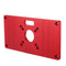 Woodworking 235x120mm Aluminum Alloy Router Table Insert Plate Mounting Base Plate for MAKITA RT0700C WORX