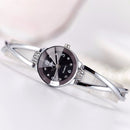 Fashion Women Steel Bracelet Ladies Dress Waterproof Quartz Watch
