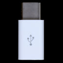 3.1 USB Type C Male / Micro USB Female USB-C Adapter White