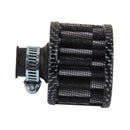 12mm Car Air Filter Car Car Turbo Ventilation Breather Carter, Black D2D8