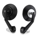 7/8inch Round Handlebar Rearview Mirrors Universal Motorcycle Handle Bar End Cafe Racer
