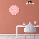 Loskii CC015 Creative Marble Pattern Wall Clock Mute Wall Clock Quartz Wall Clock For Home Office Decorations