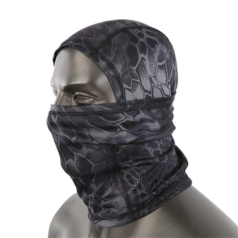ESDY Military Waterproof Outdoor Full Face Mask Tactical Hunting Balaclava Windproof Scarf