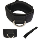 D Ring Gym Ankle Anchor Strap Cable Attachment Thigh Leg Pulley Strength Training Fitness Equipment