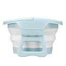 Foldable Foot Spa Therapeutic Relaxing Massage Bucket Hot Water Tub Soak Bubble Bath Health Care