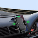 FLOVEME 10W Automatic Clamping Qi Wireless Car Charger For iPhone X Xs Max S9 Note 9 Xiaomi Mix 3