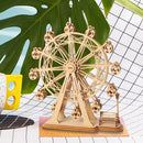 Robotime TG401 Ferris Wheel Modern 3D Wooden Puzzle Model Building Learning Education