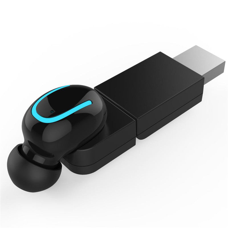 HBQ-Q13S Mini Wireless bluetooth Earphone Single Portable Bass Headset Earphone With USB Charger