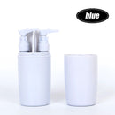 4pcs Travel Portable Toothbrush Comb Case Holder Storage Organizer Shampoo Shower Gel Dispenser Box