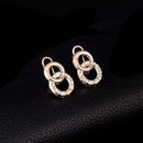 Wedding Gilded Necklace Earring Bracelet Ring Instruction Jewelry Set