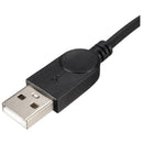 Black USB2.0 Type A to mini USB B male cable 5pin 480Mbps data cable for mo