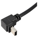 Black USB2.0 Type A to mini USB B male cable 5pin 480Mbps data cable for mo