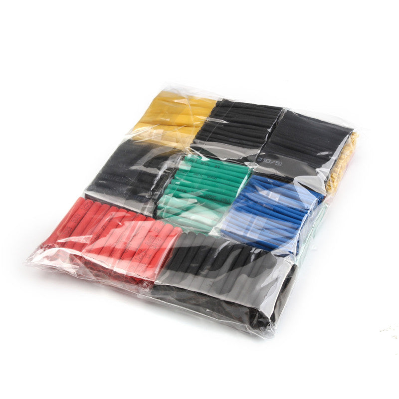 530Pcs Assorted Polyolefin Heat Shrink Tube Cable Sleeve Wrap Wire Set Insulated Shrinkable Tube