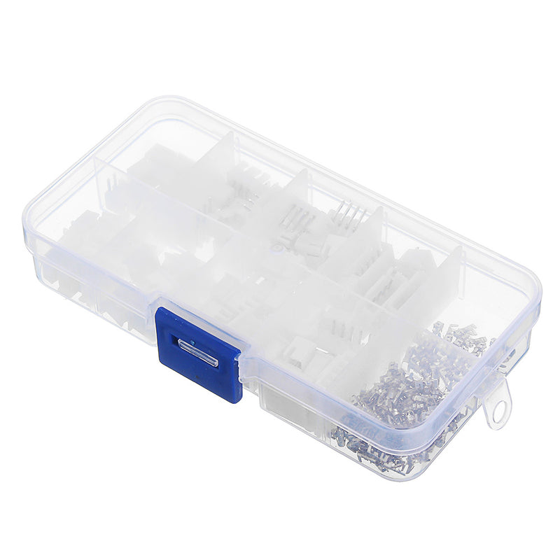 750pcs 2/3/4/5Pin JST-XH 2.54mm Dupont Connector Male/Female Wire Cable Jumper Pin Header Housing Connector Terminal Kit