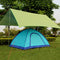210*200cm Tent Tarp Rain Sun Shade Hammock Shelter Waterproof Camping Pad Cover