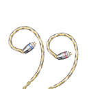 KZ Earphone Gold Silver Mixed Plated Upgrade Cable Headphones Wire for ZSN ZS10 Pro AS10 AS06 ZST ES4 ZSN Pro BA10