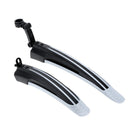 Mudguard for MTB Road bike Front and Back Mudguard Plastic Gray R9Q8