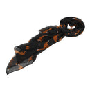 Long Cute Fox Printed Scarf Lady Womens wrap Shawl Soft Scarves (Black) Q5F2