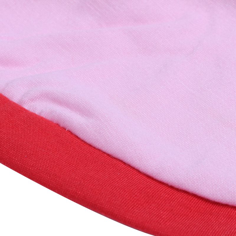 New alarm summer small pet cat puppy dog clothes Watermelon printed - Pink  U2Y4