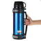 3000ml Vacuum Cup Stainless Steel Insulated Water Bottle Large Capacity Camping Hunting Water Pot