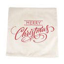 Christmas Letter Sofa Bed Home Decoration Festival Pillow Case Cushion Cove