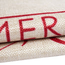 Christmas Letter Sofa Bed Home Decoration Festival Pillow Case Cushion Cove